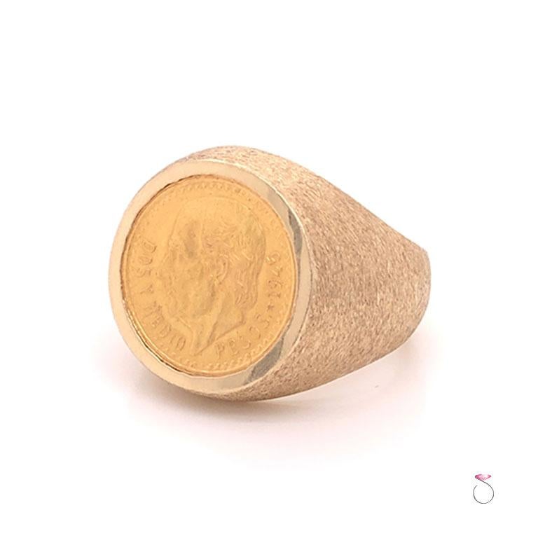 mexican peso ring