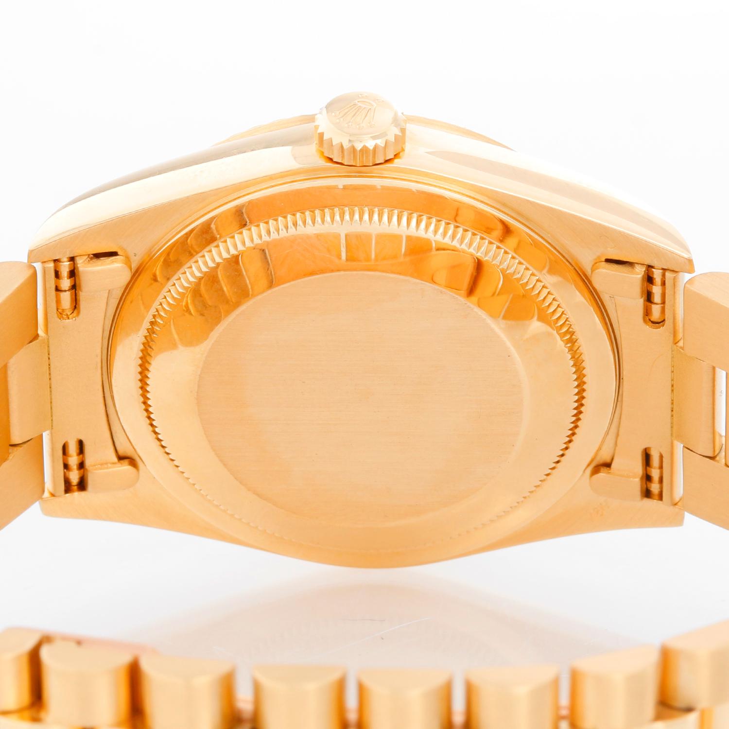 gold rolex presidential