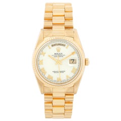 Men's Gold Rolex President Day-Date Watch 18238