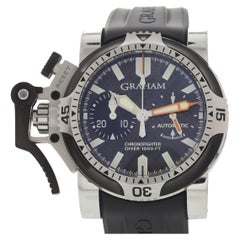 Men's Graham Chronofighter Oversize Stainless Steel Automatic