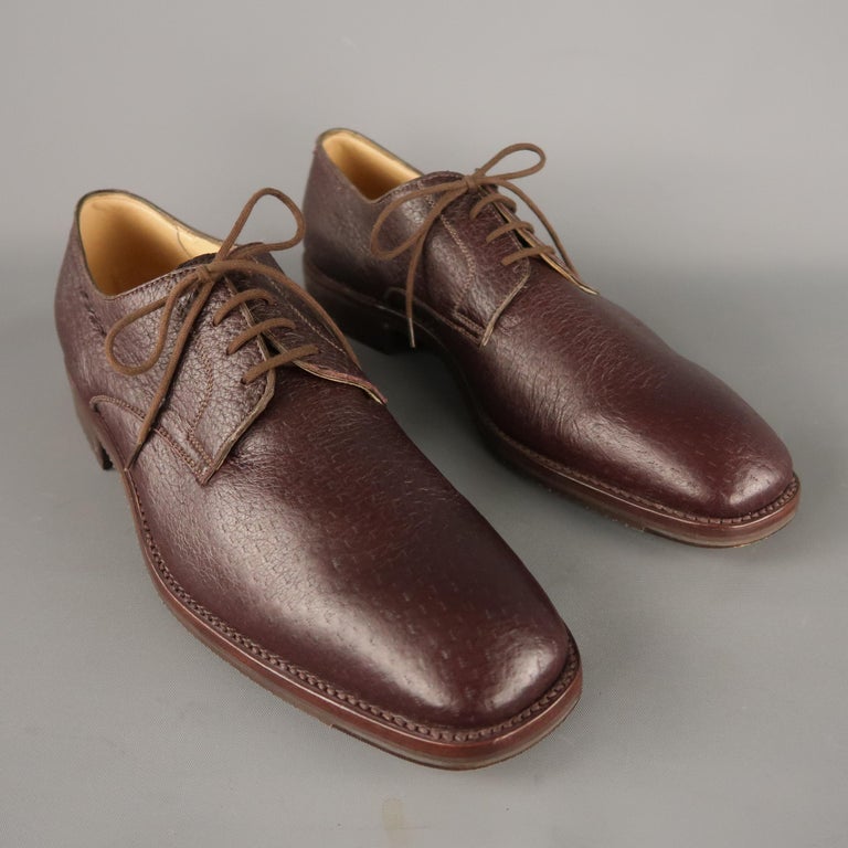 Men�s GRAVATI X ARTHUR BEREN Size 9.5 Brown Textured