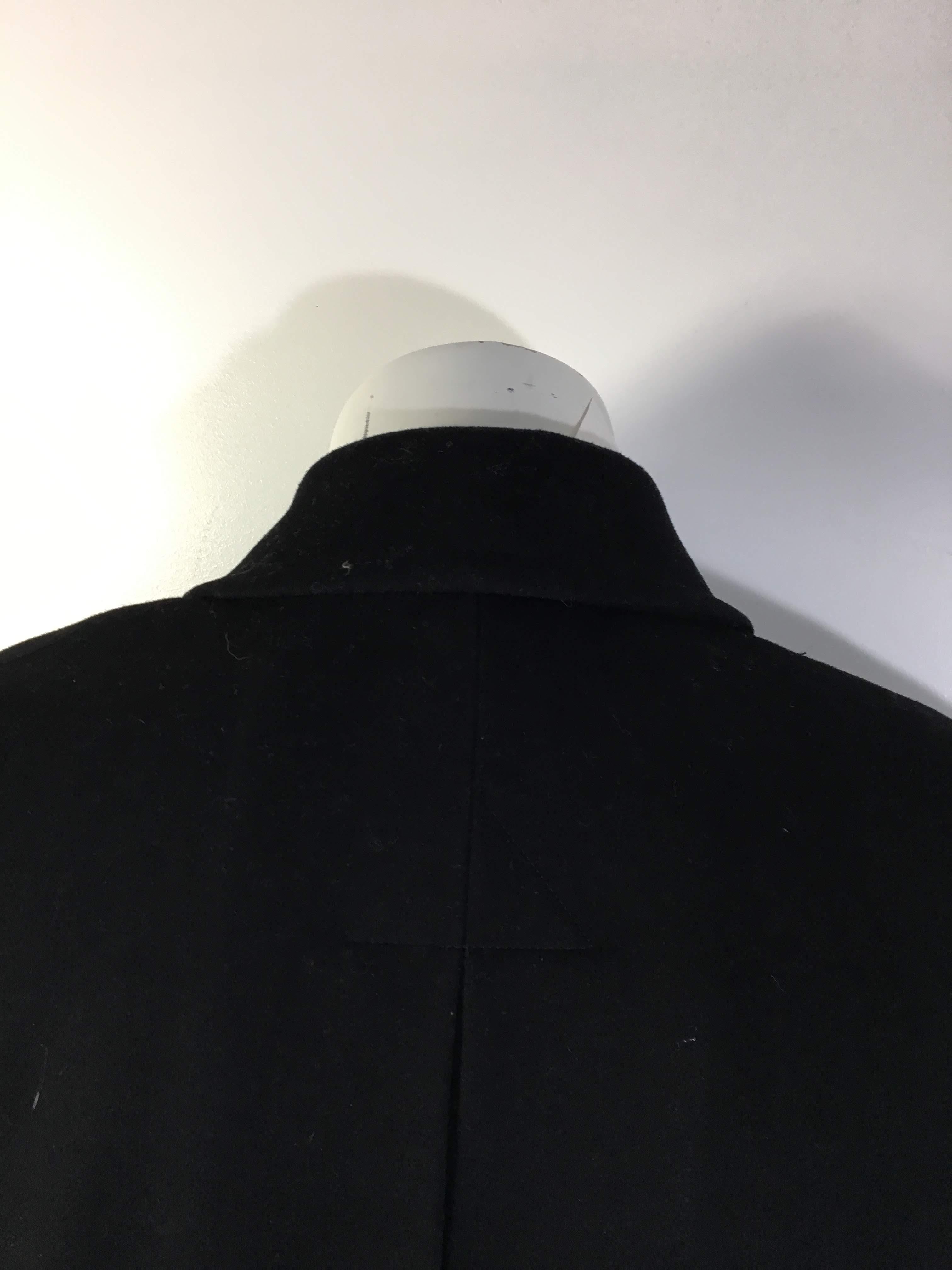 Men's Gucci Black Wool & Cashmere Trench Coat 4