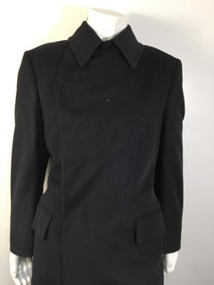 Men's Gucci Black Wool & Cashmere Trench Coat