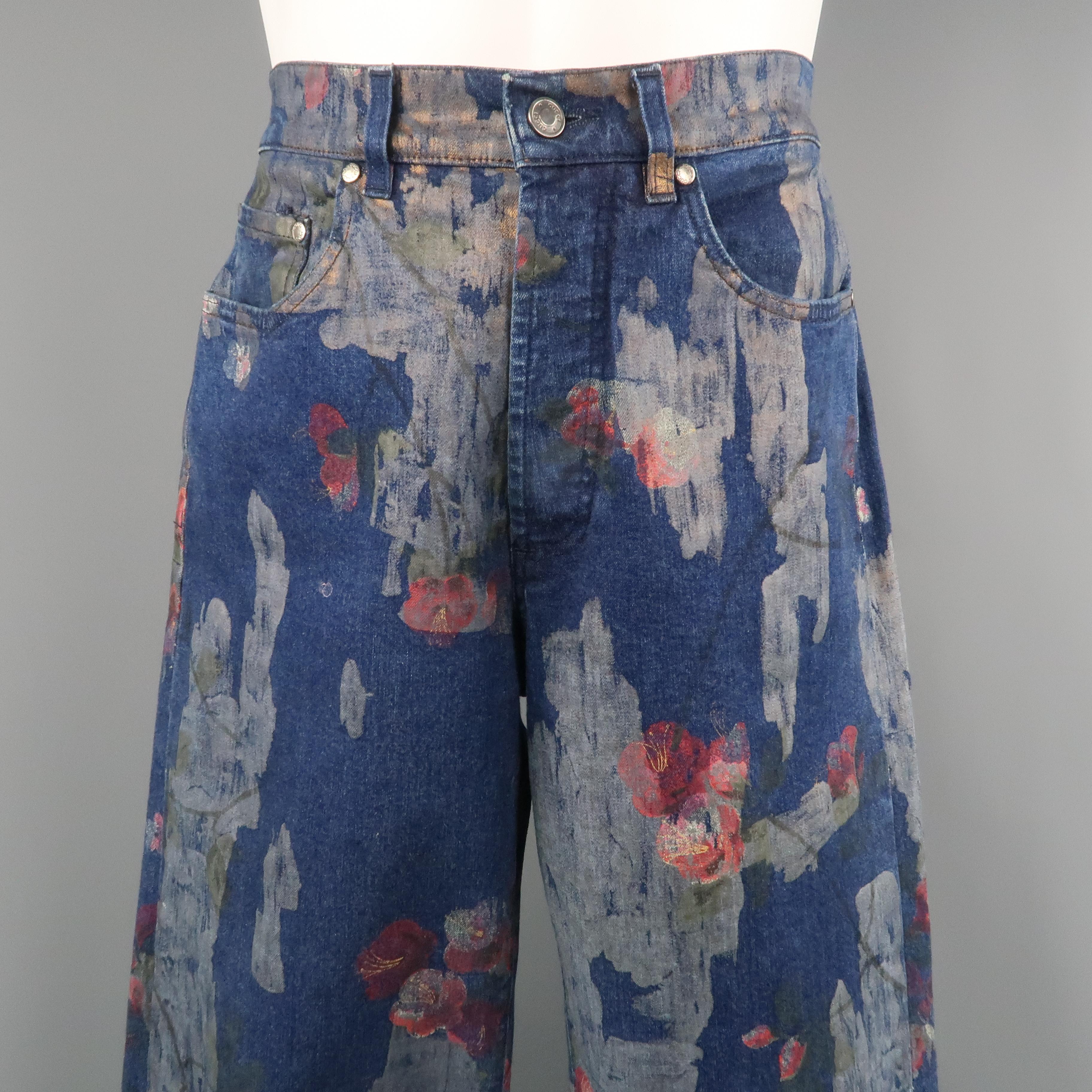 floral print pants mens