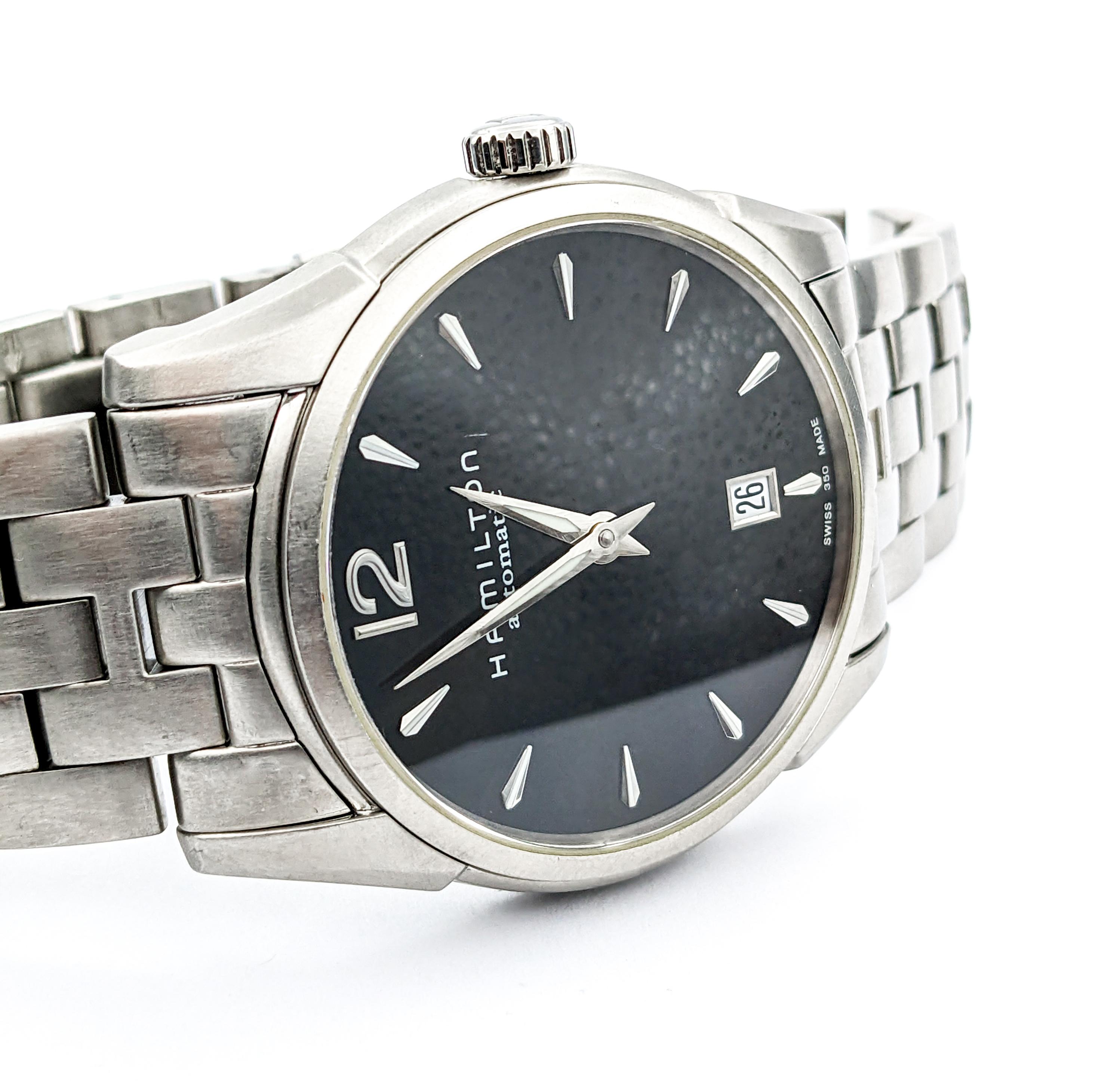 Men's Hamilton Automatic Jazzmaster Slim watch In stainless steel 2