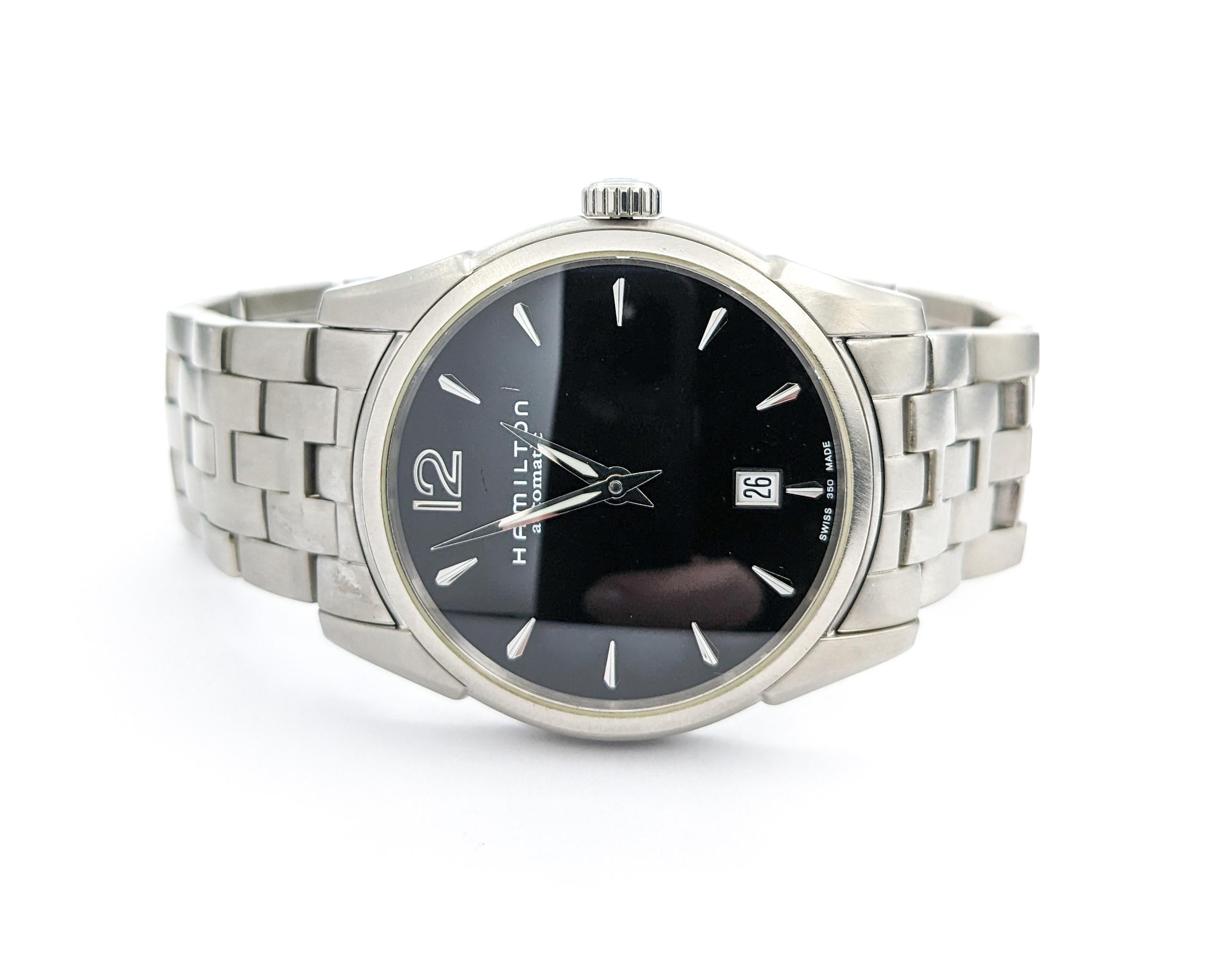 Men's Hamilton Automatic Jazzmaster Slim watch In stainless steel 3