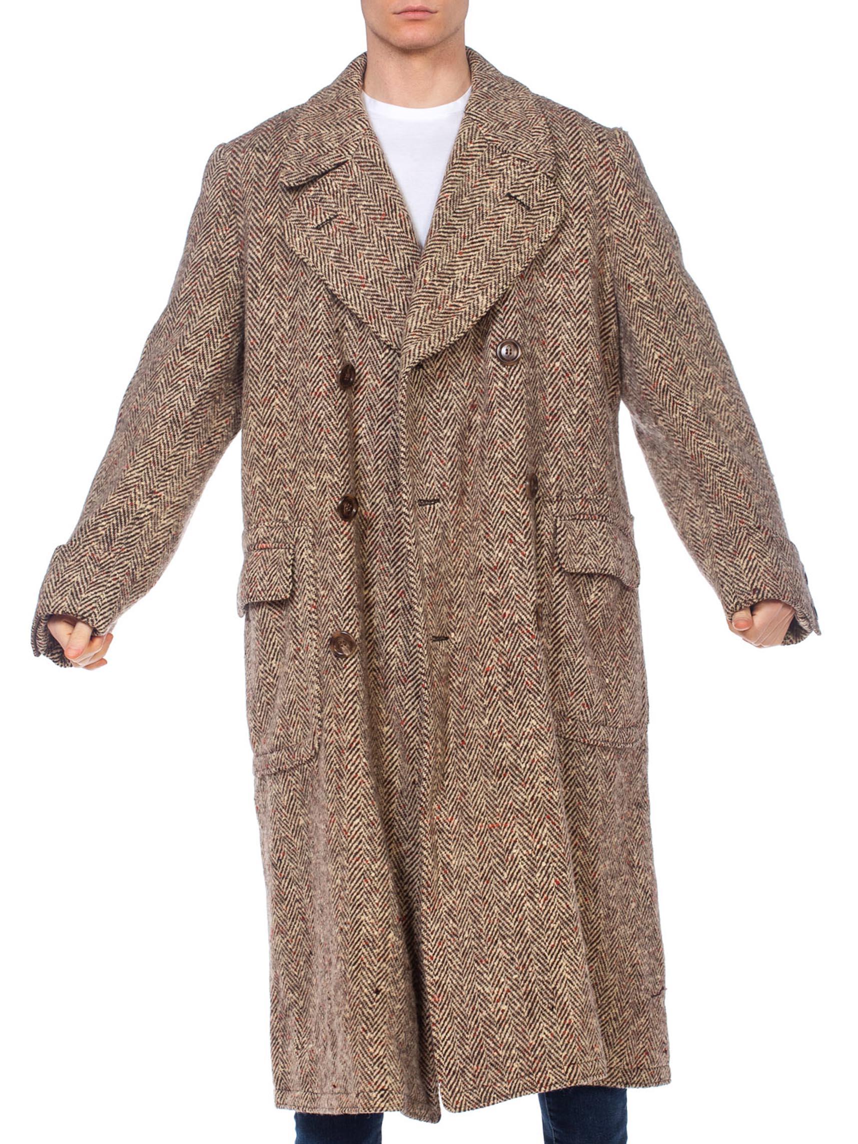 Mens Tweed Coat - For Sale on 1stDibs | mens tweed blazer, mens 