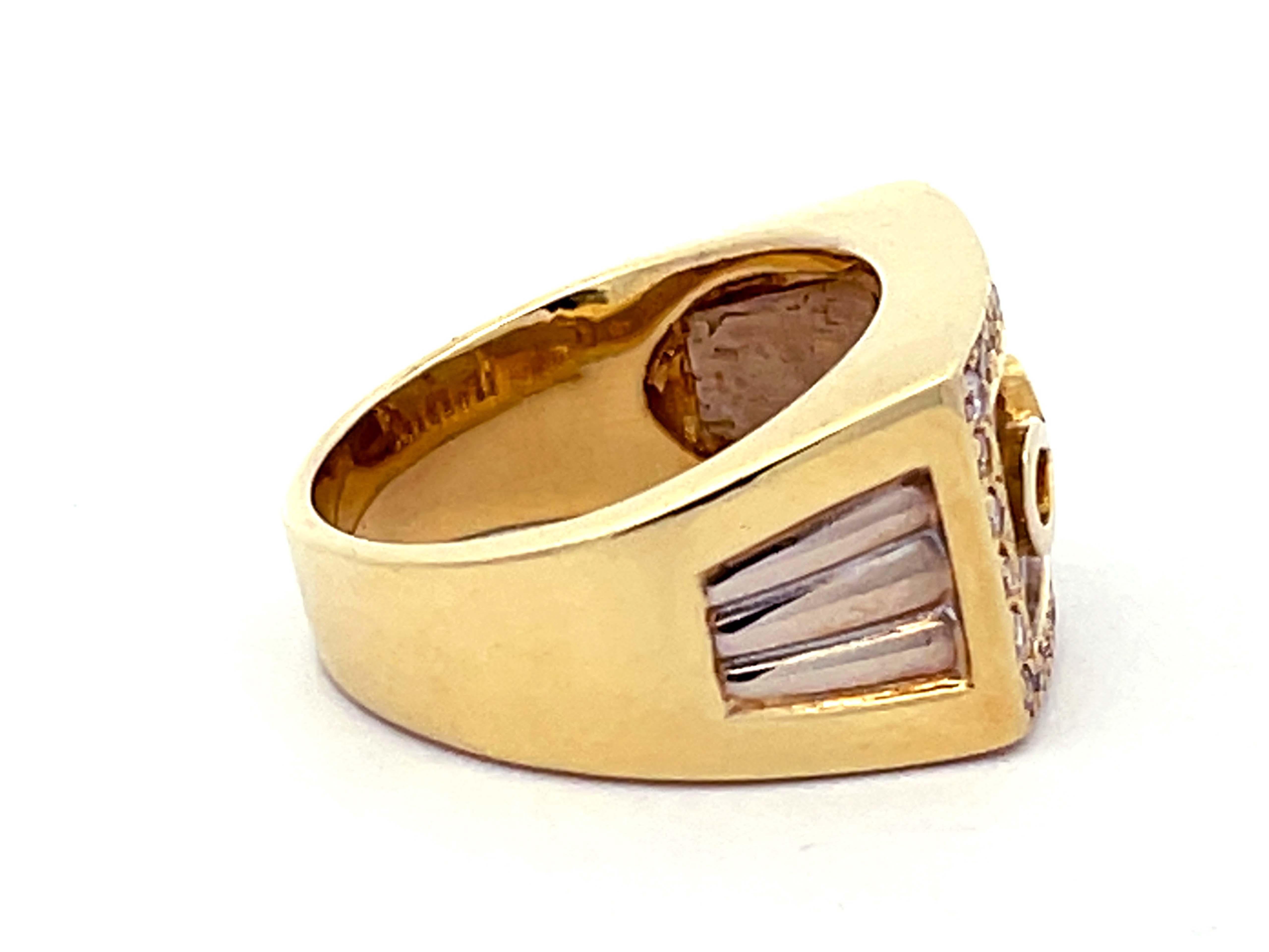 men's infinity ring gold