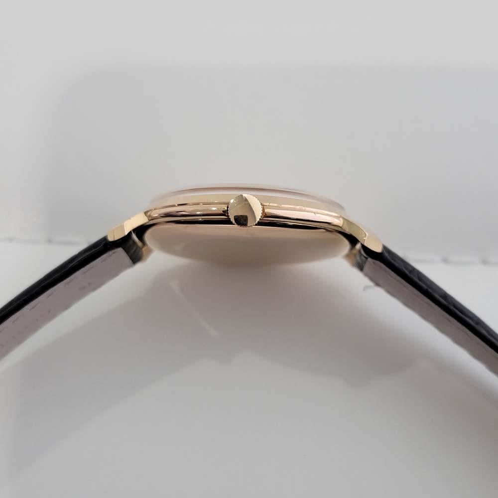 Mens IWC Schaffhausen 18k Rose Gold Manual Watch 1960s Vintage Luxury RA326 4
