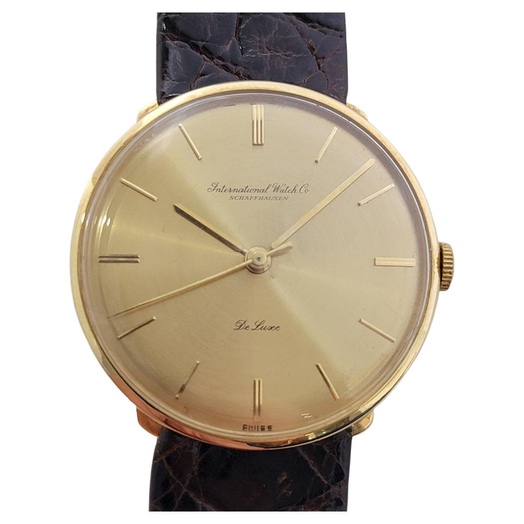 What does IWC stand for in watches?