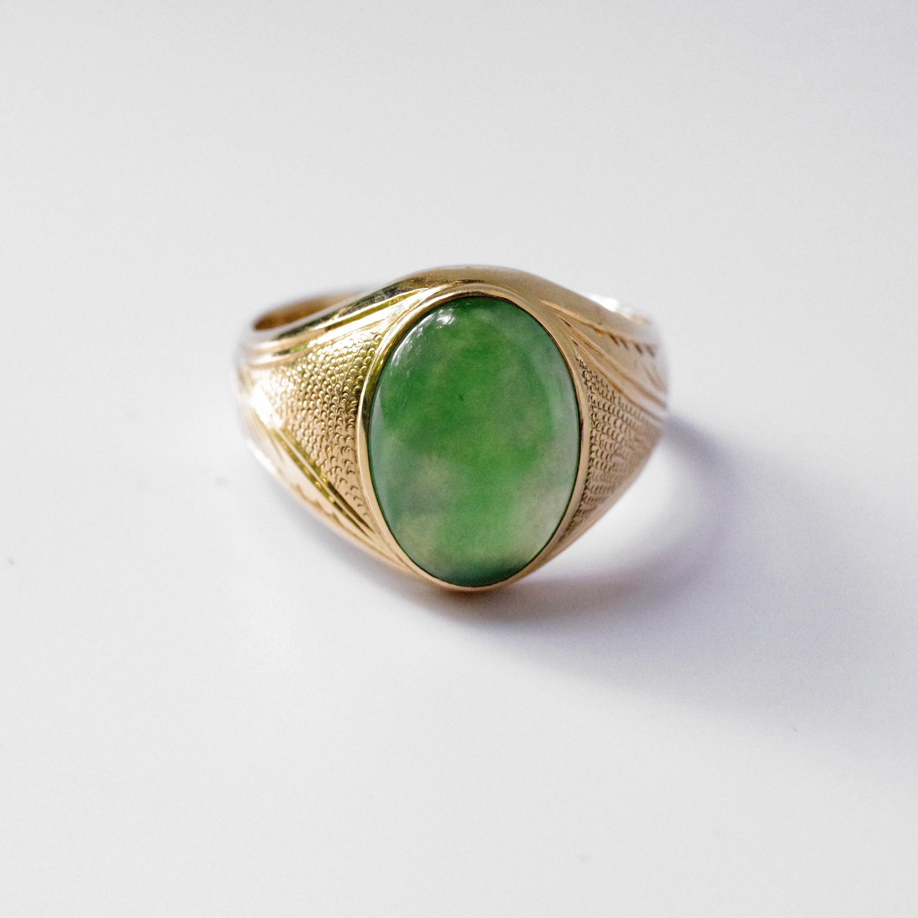 imperial jade mens ring