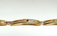 Herrenarmband „Kinetic Sliding“ mit geometrischem Muster, 14 Karat*