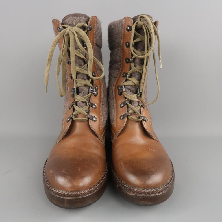 lanvin combat boots