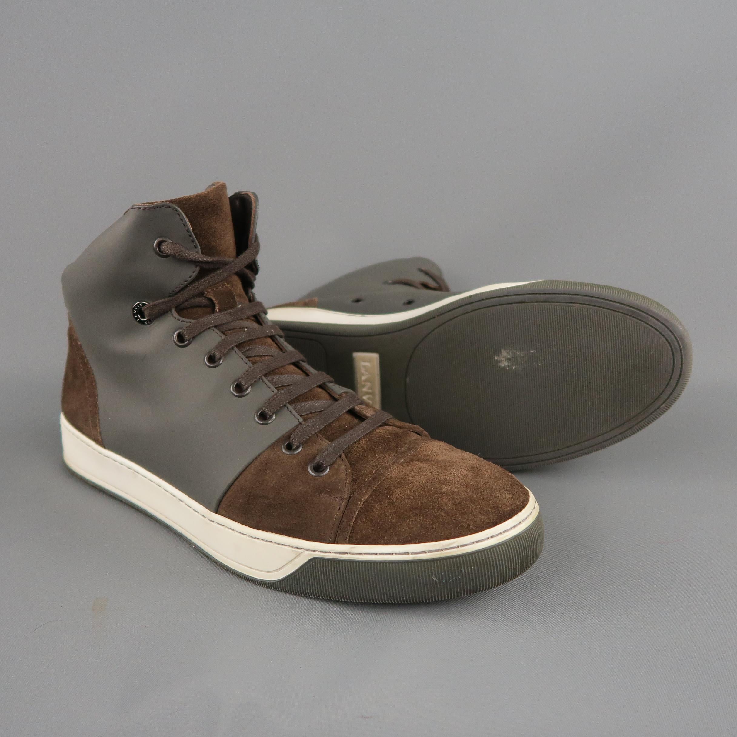 lanvin grey sneakers