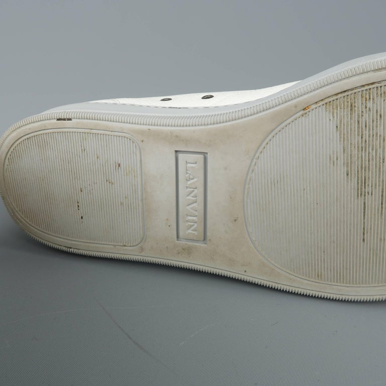 lanvin iridescent sneakers
