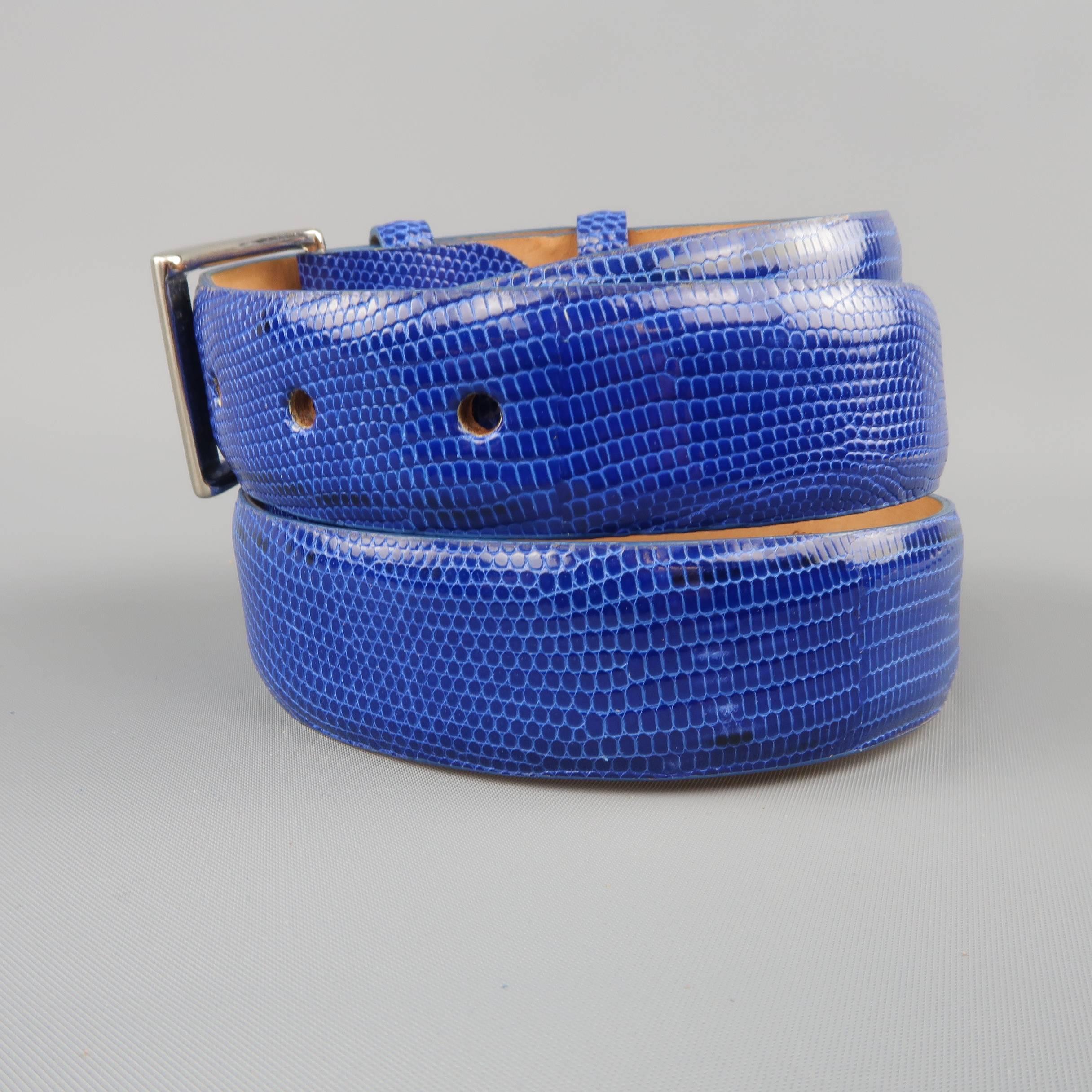 royal blue dress belt