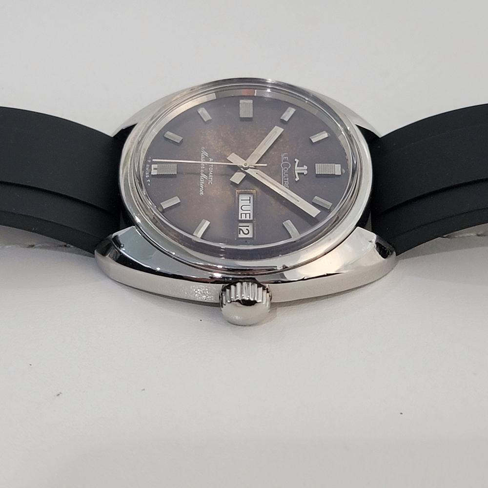 Mens LeCoultre Master Mariner cal 1902/03 38mm Day Date Automatic 1970s NA123 For Sale 1