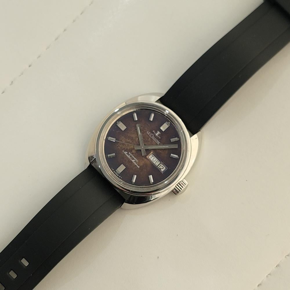 Mens LeCoultre Master Mariner cal 1902/03 38mm Day Date Automatic 1970s NA123 For Sale 3