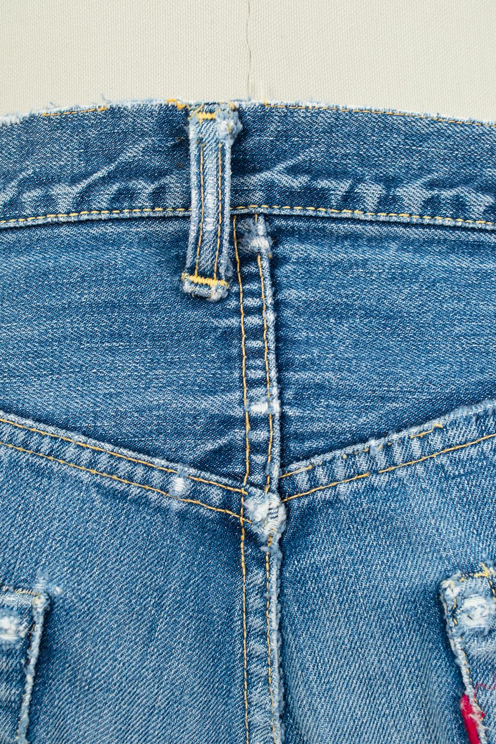 Men's Levi Strauss 501XX Denim Jeans with Hidden Rivets – size 32 x 38, 1962-64 4