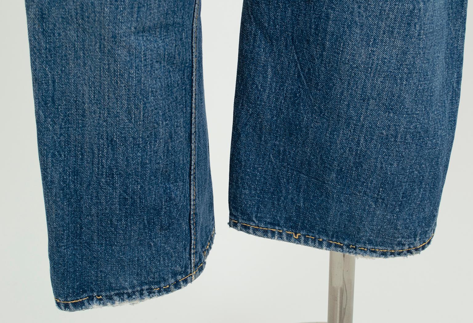 Men's Levi Strauss 501XX Denim Jeans with Hidden Rivets – size 32 x 38, 1962-64 14