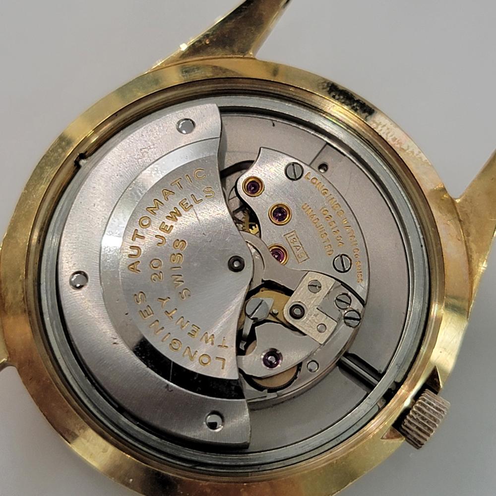 Mens Longines 2310SW 18k Solid Gold 34mm Automatic Dress Watch 1950s Swiss NA114 8