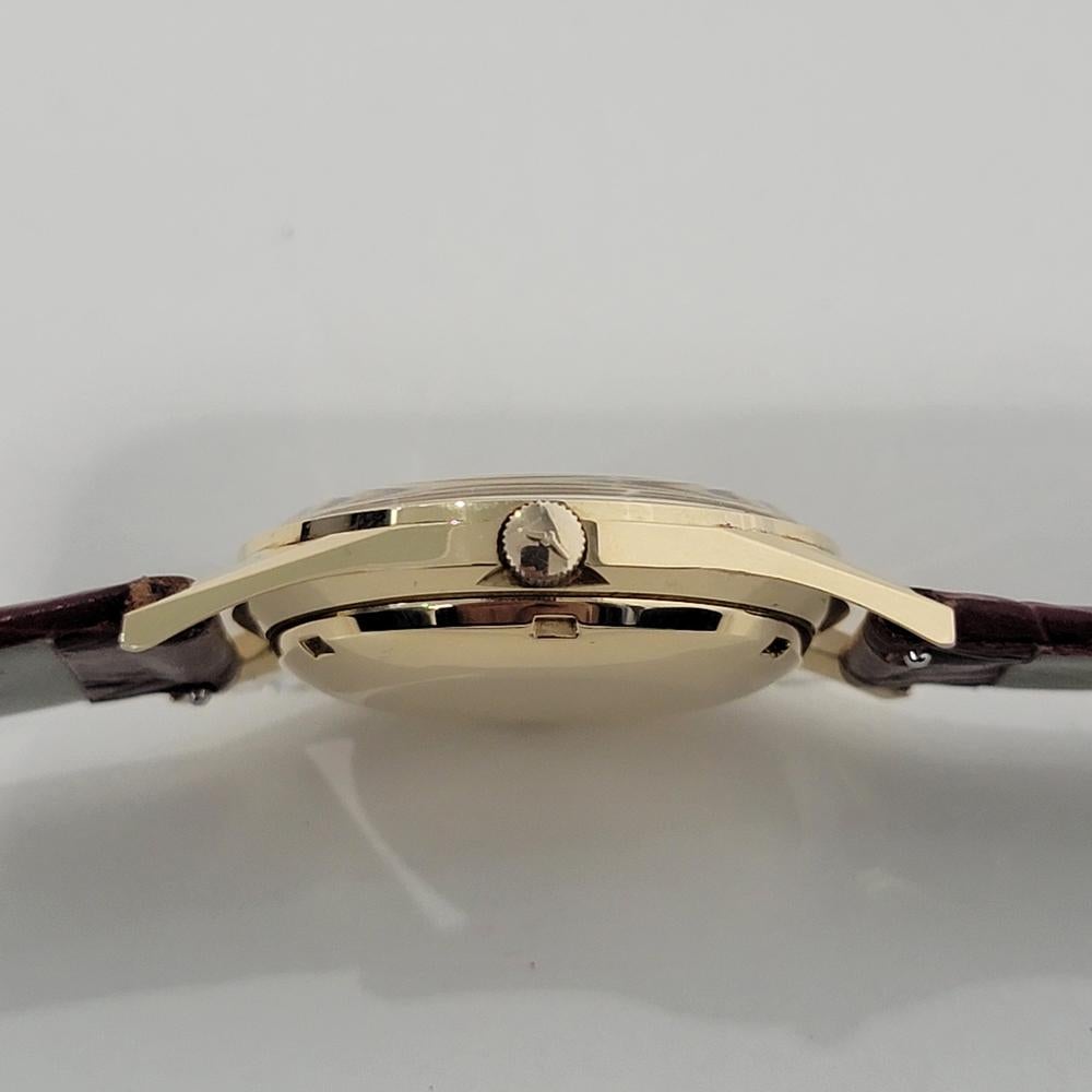 Mens Longines 2310SW 18k Solid Gold 34mm Automatic Dress Watch 1950s Swiss NA114 5