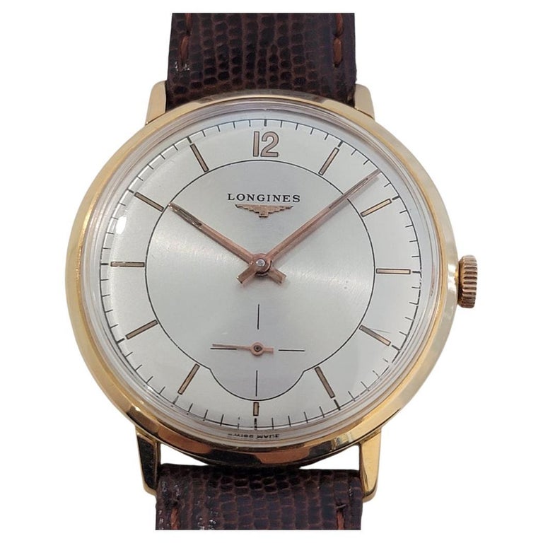 longines mens gold dress watch 1948 LONGINES 