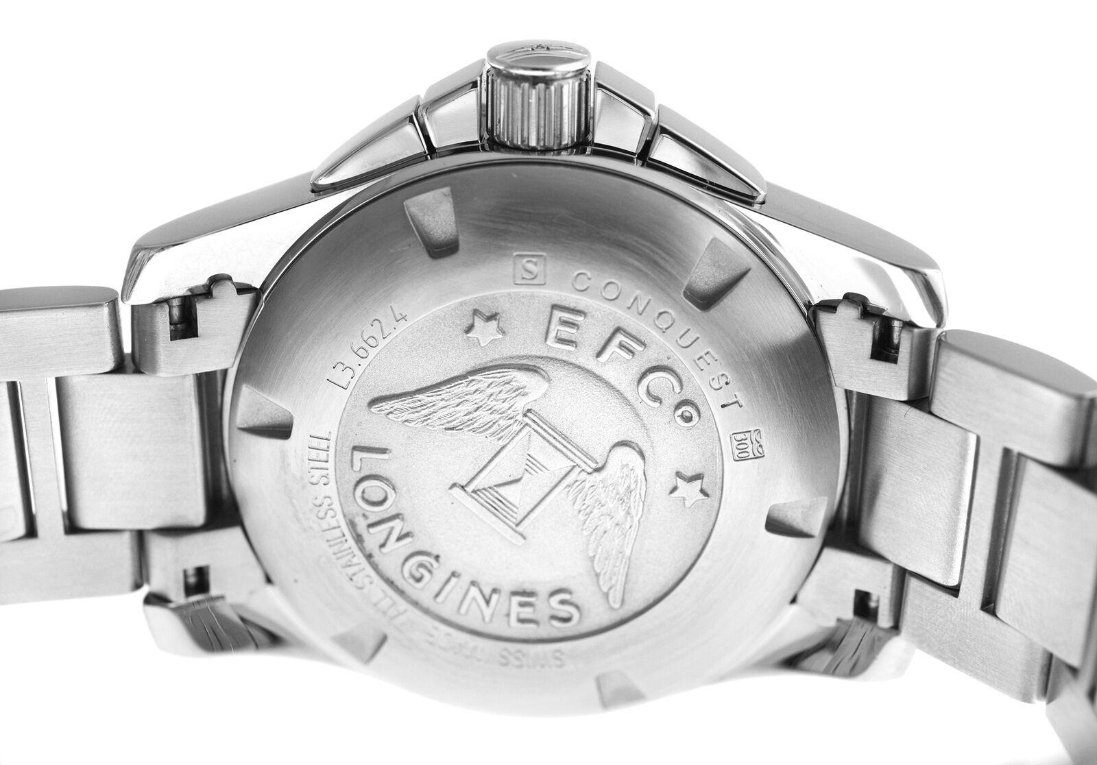 Men's Longines Conquest L3.662.4 Steel Chronogarph Automatic Watch 2