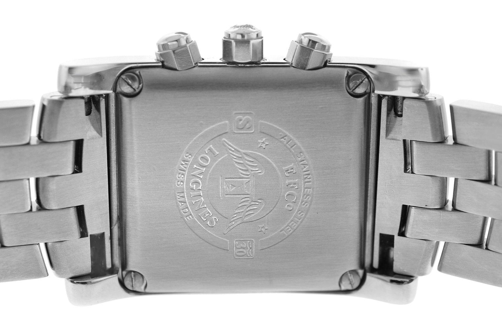 Modern Men's Longines Dolce Vita Date Steel Quartz Watch
