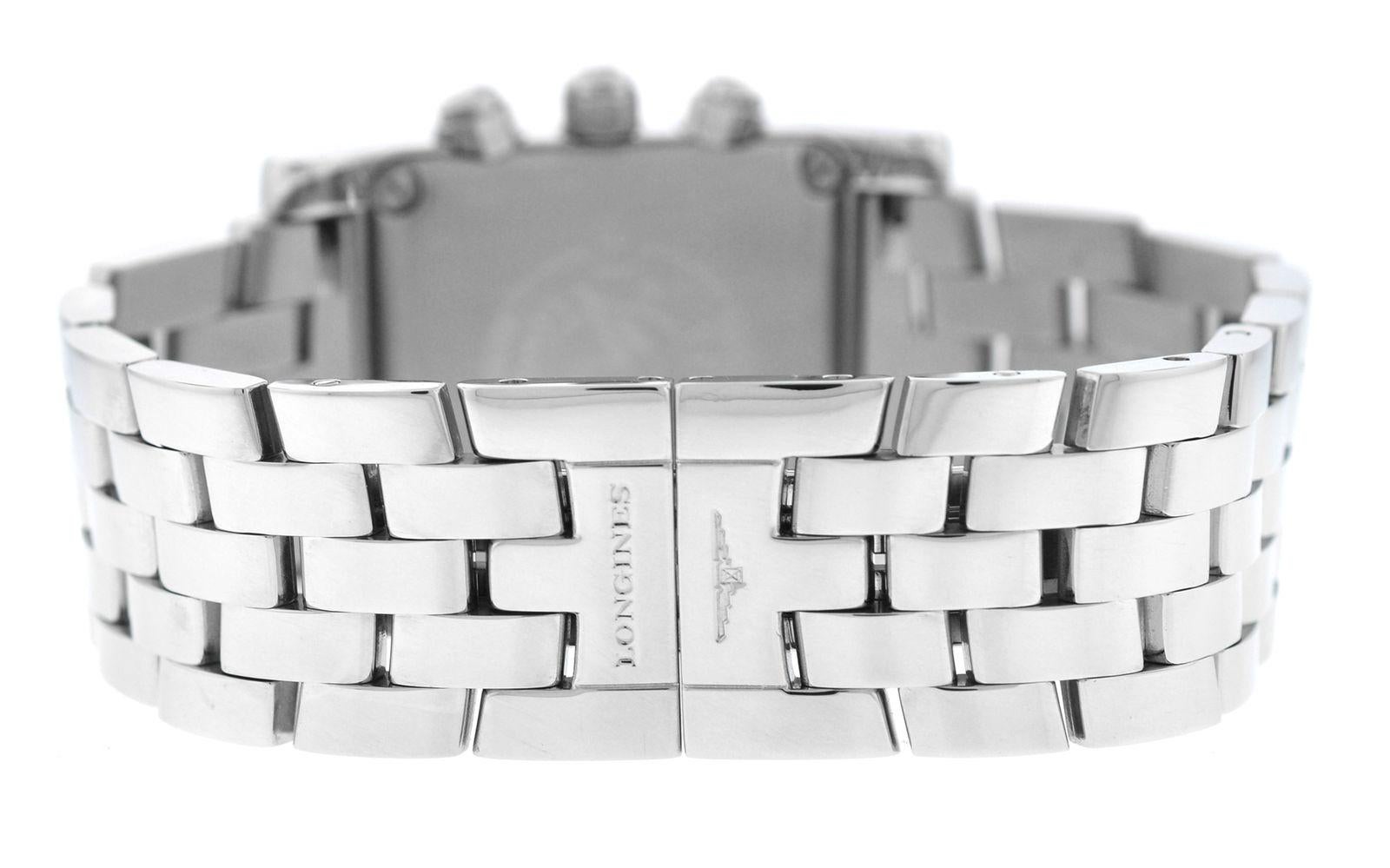 Men's Longines Dolce Vita Date Steel Quartz Watch 3