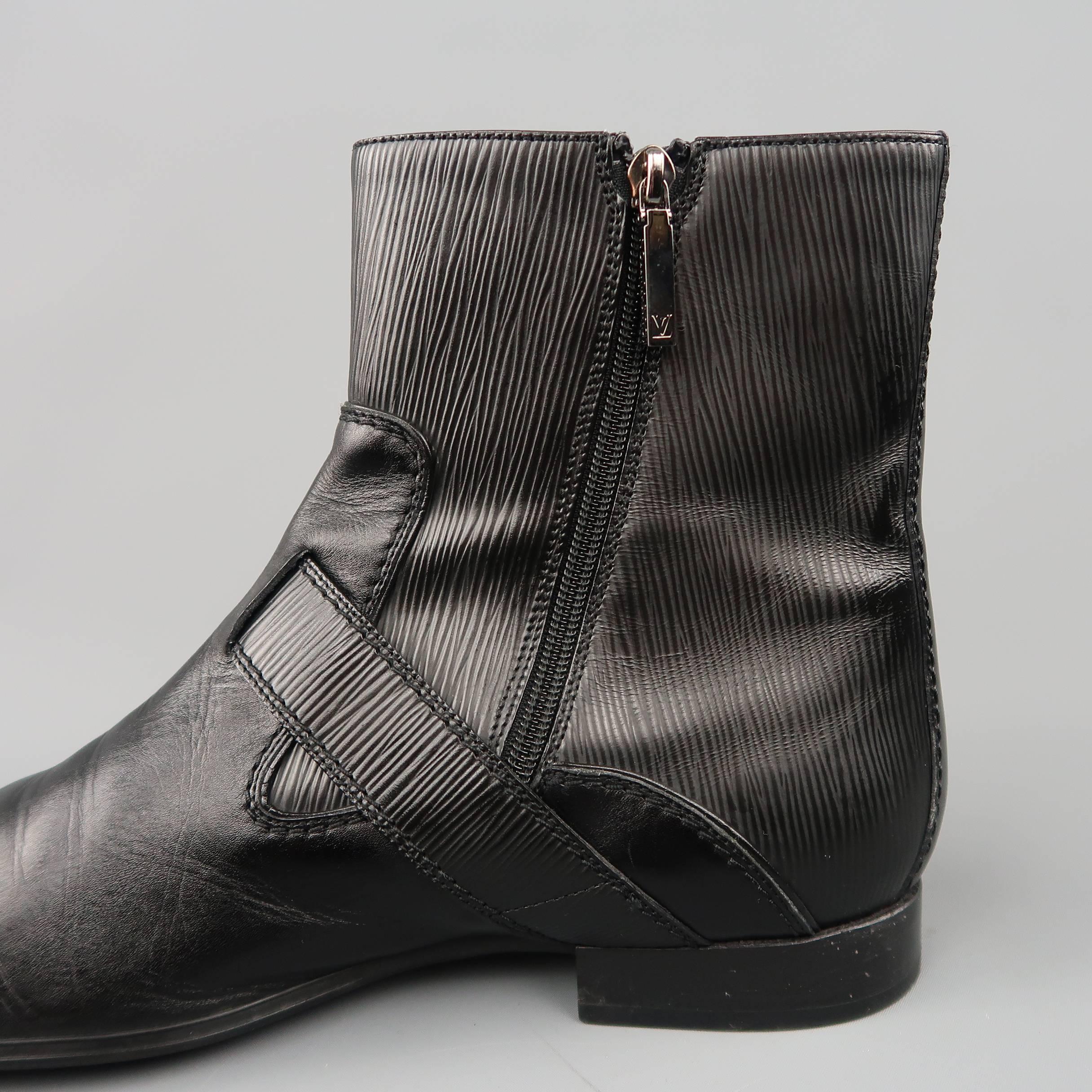 mens boots with buckle strap
