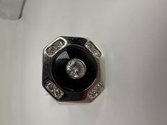 Mens Luxurious Diamond ring cocktail statement ring 14KT gold