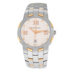 Men's Maurice Lacroix Milestone Steel Gold Quartz Watch