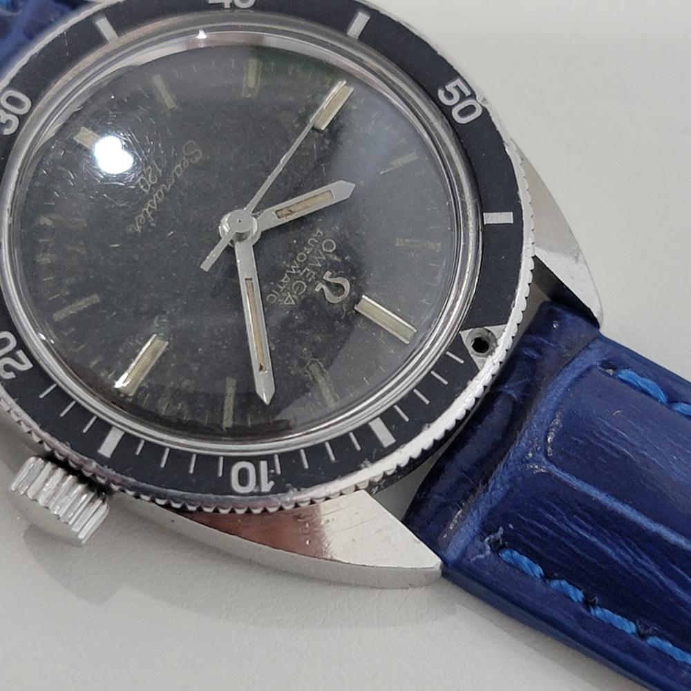Mens Midsize Omega Seamaster 120 31mm Diver Automatic 1960s Unrestored JM14B 2