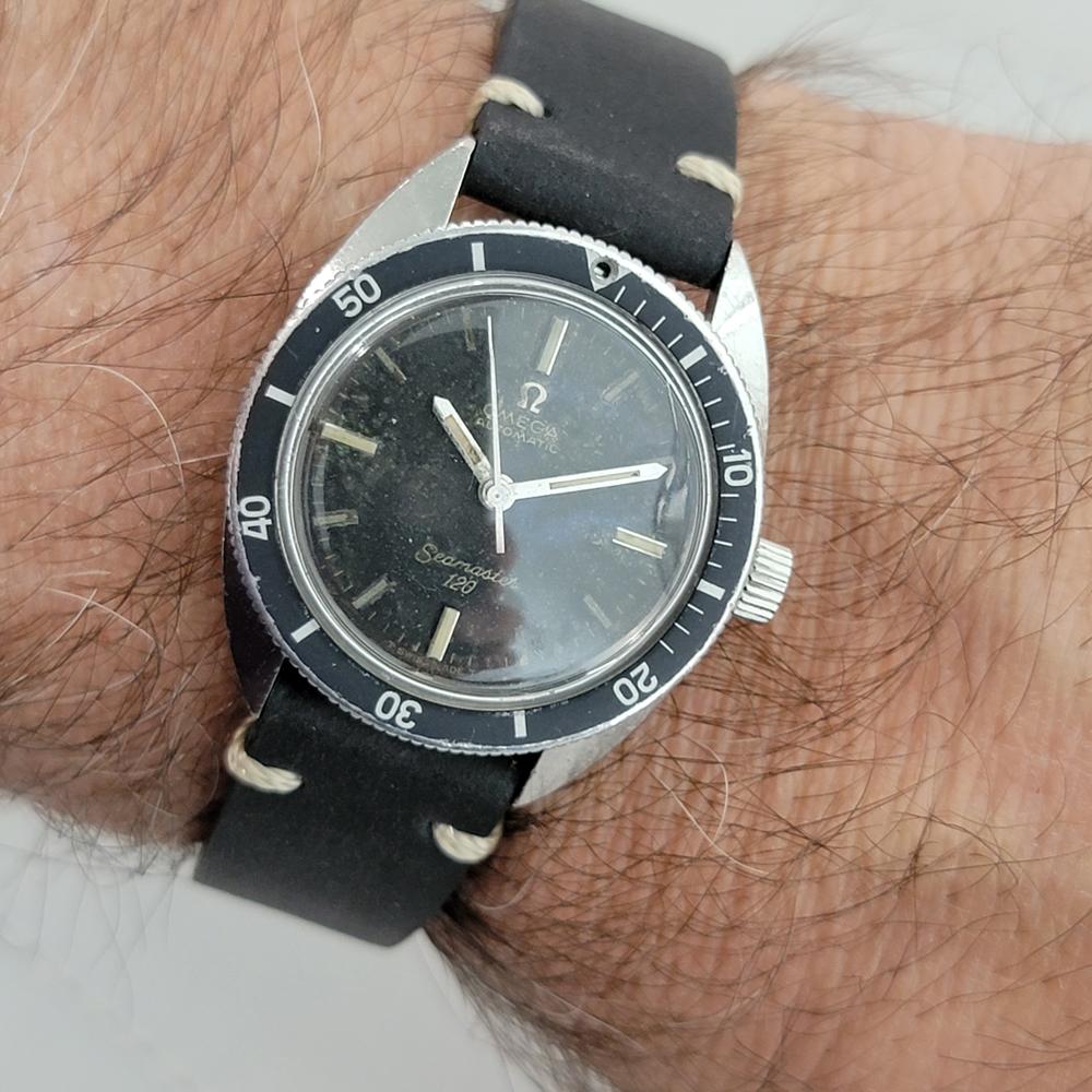 Mens Midsize Omega Seamaster 31mm Diver Automatic 1960s Unrestored JM14 8