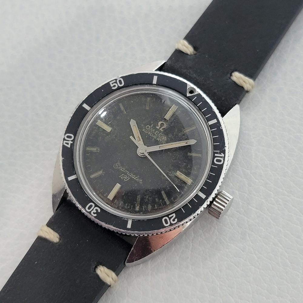 Men's Mens Midsize Omega Seamaster 31mm Diver Automatic 1960s Unrestored JM14