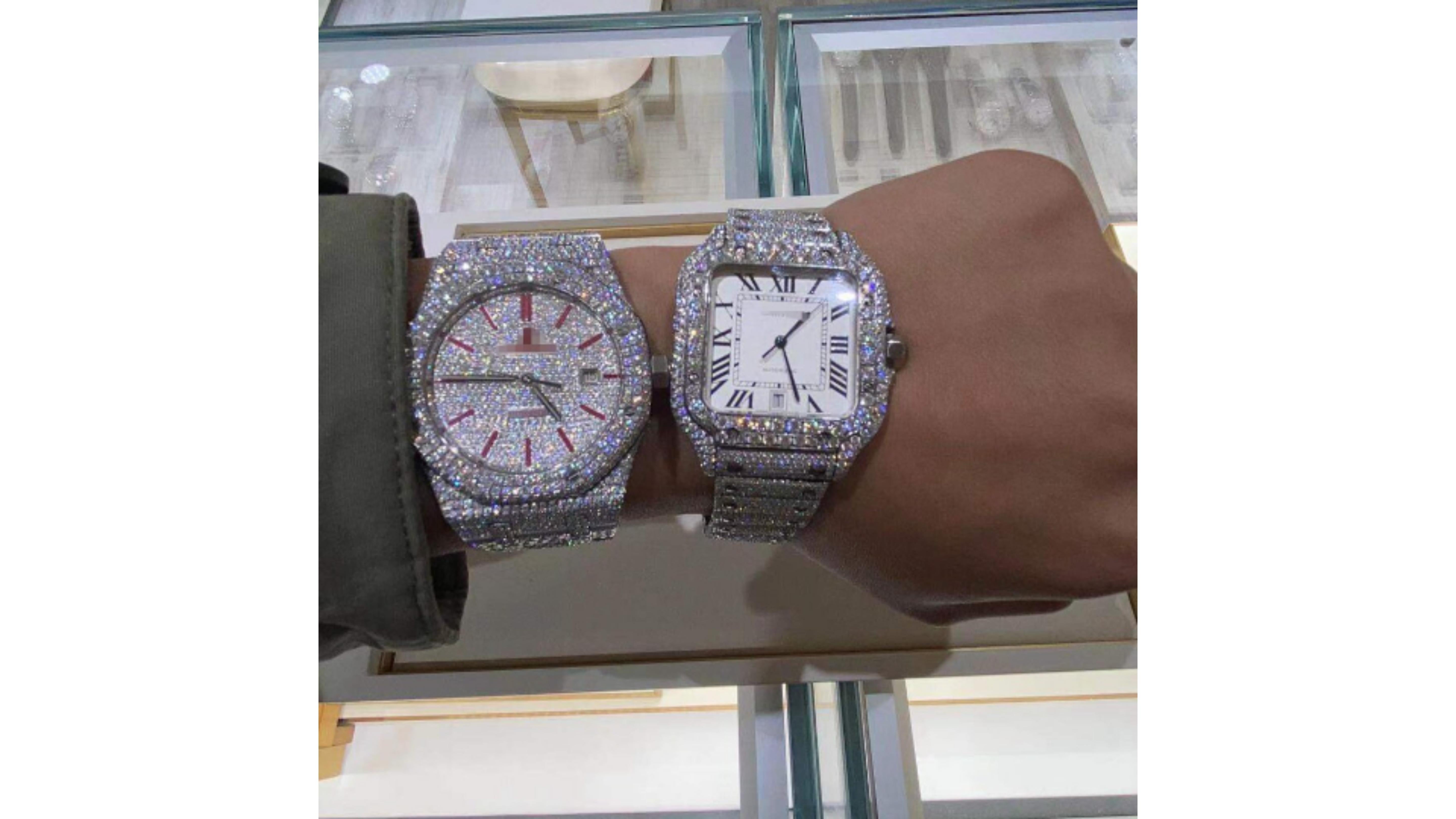moissanite watches for sale