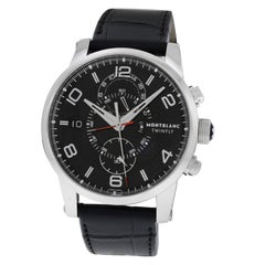 Men’s Montblanc Twinfly 105077 Steel Flyback Chrono Watch