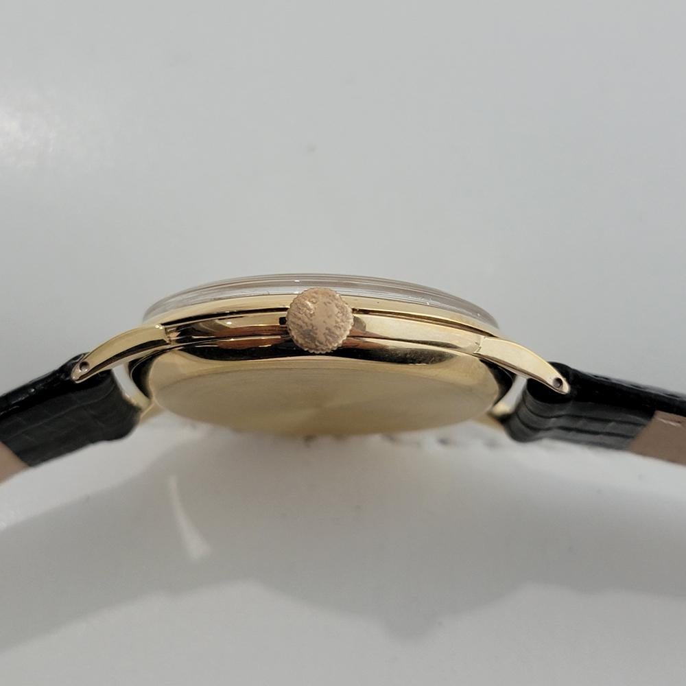Herren Omega 35mm 18k Massivgold Cal 30T2 Handaufzugs-Uhr 1940er Jahre RA354B 3
