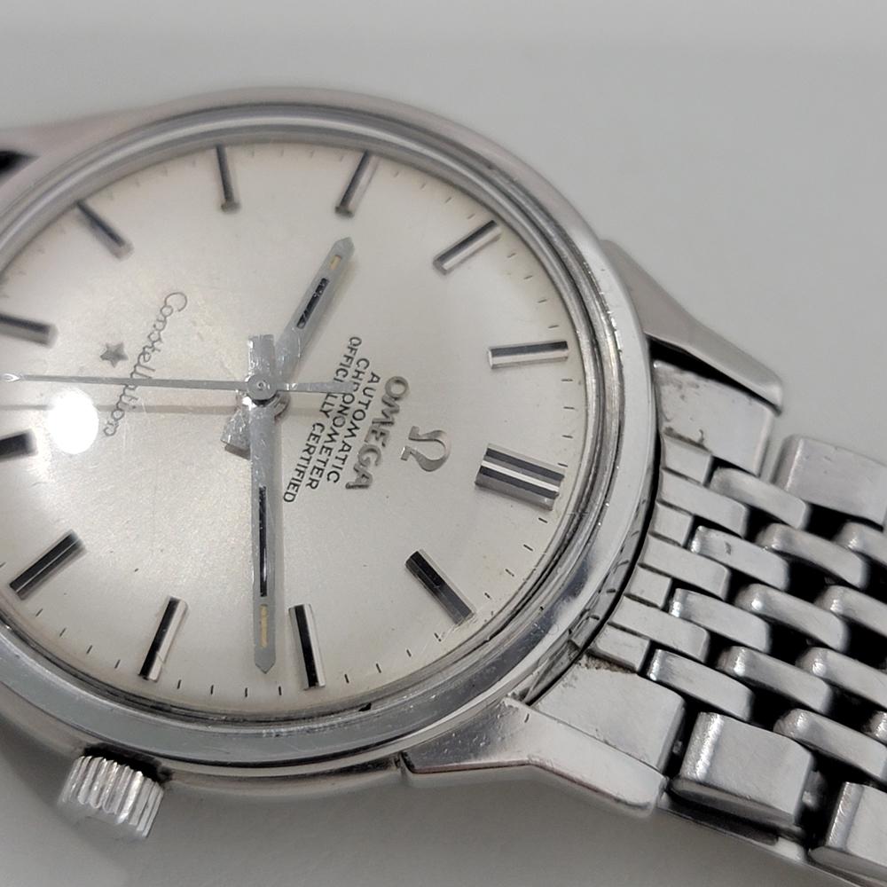Mens Omega Constellation 34mm Automatic Stainless Steel 1960s Vintage RA403 2