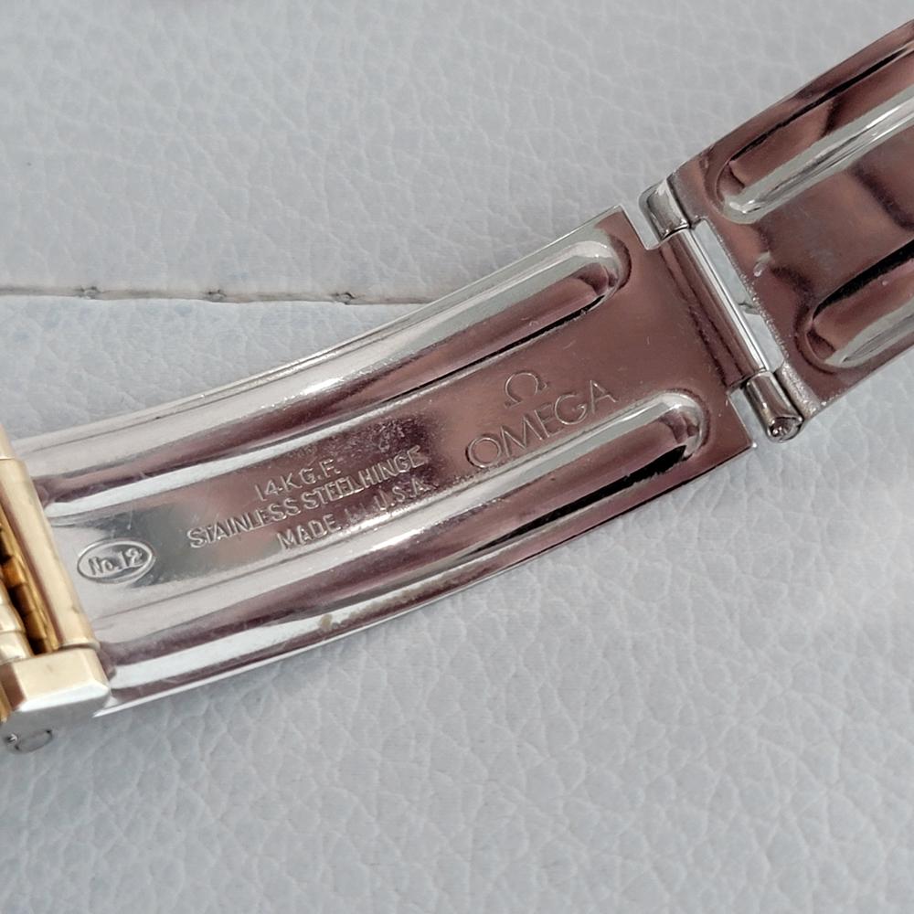 Herren Omega Constellation 35mm 14K Goldgehäuse Automatik 1960er Jahre Original JM16 7