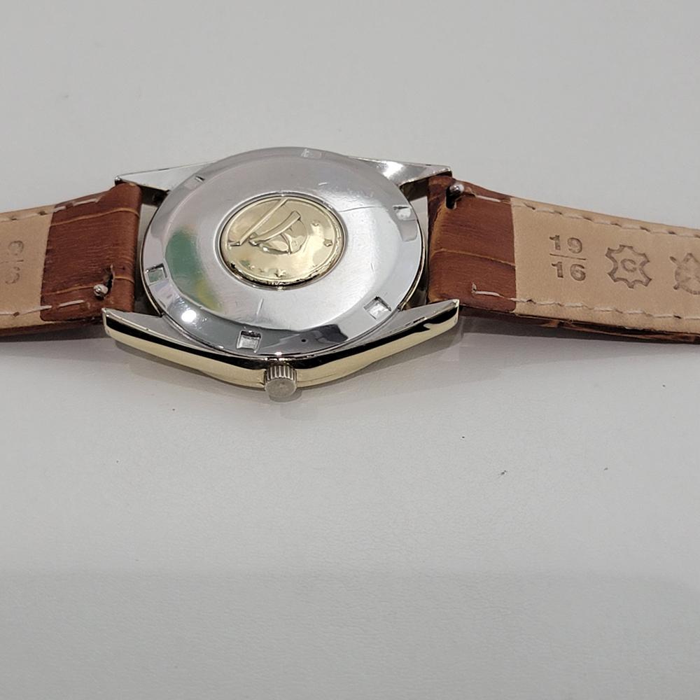 Mens Omega Constellation Cal 712 Gold Capped Automatic 1960s Vintage NA117 For Sale 6