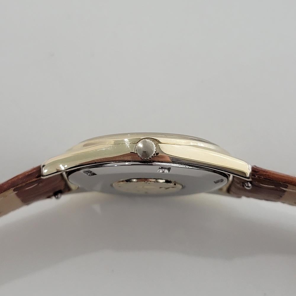 Mens Omega Constellation Cal 712 Gold Capped Automatic 1960s Vintage NA117 For Sale 5
