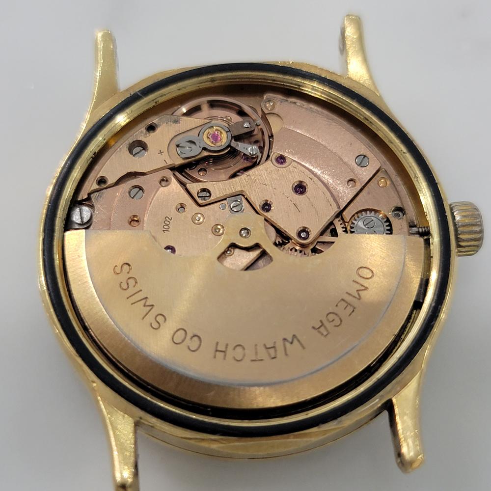 Mens Omega Constellation Ref 166 052 18k Gold Automatic w Date 1960s Swiss RA404 7