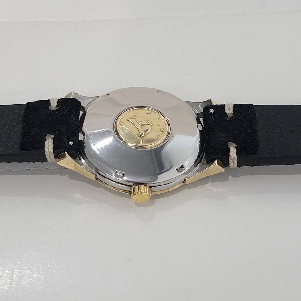 Mens Omega Constellation Ref 166 052 18k Gold Date Automatic 1960s Swiss RA404B 6