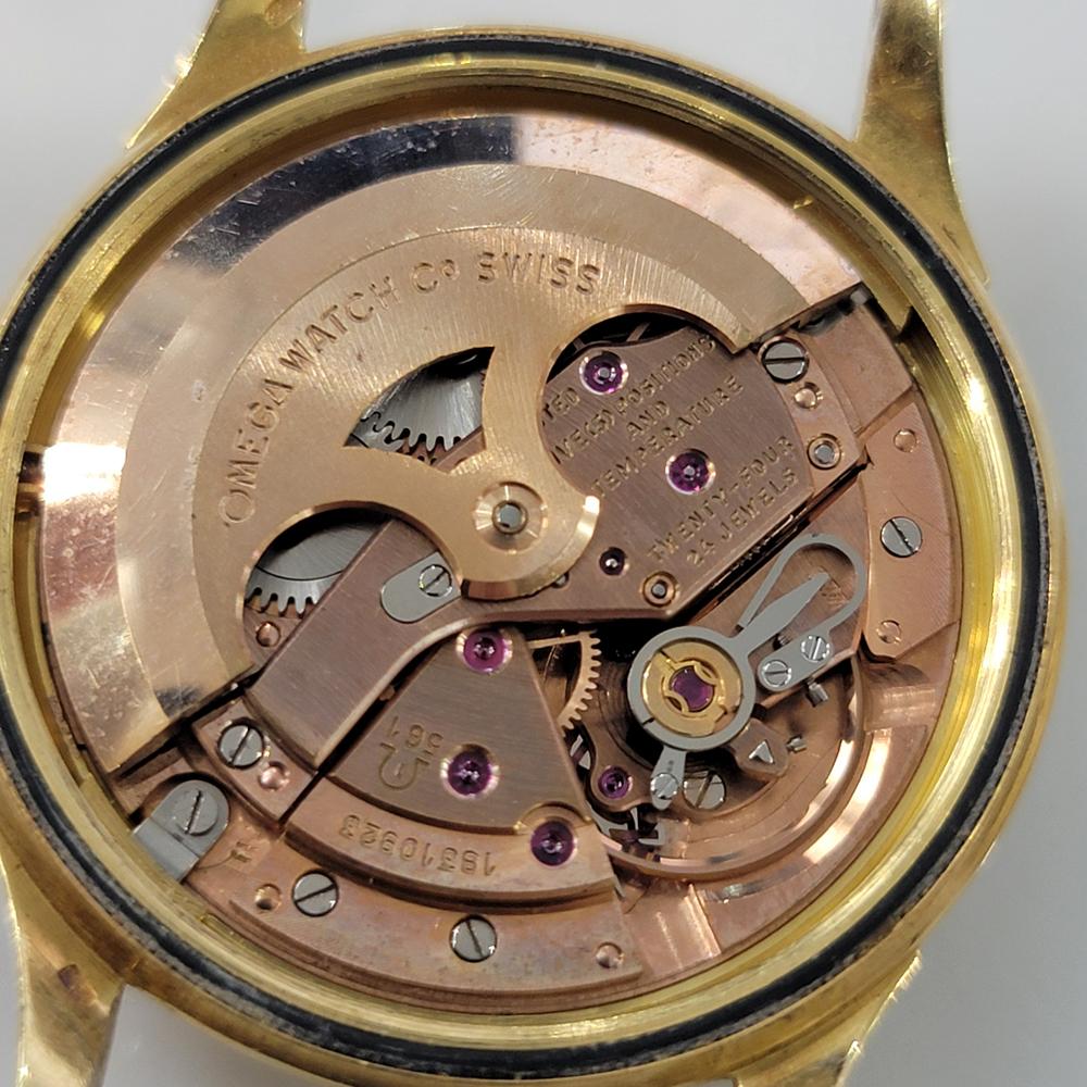 Mens Omega Constellation SC 61 35mm 18k Gold Automatic 1960s Swiss Vintage RA405 6
