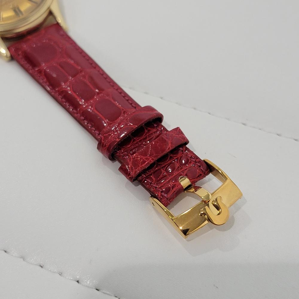 Mens Omega Constellation SC 61 35mm 18k Gold Automatic 1960s Swiss Vintage RA405 3