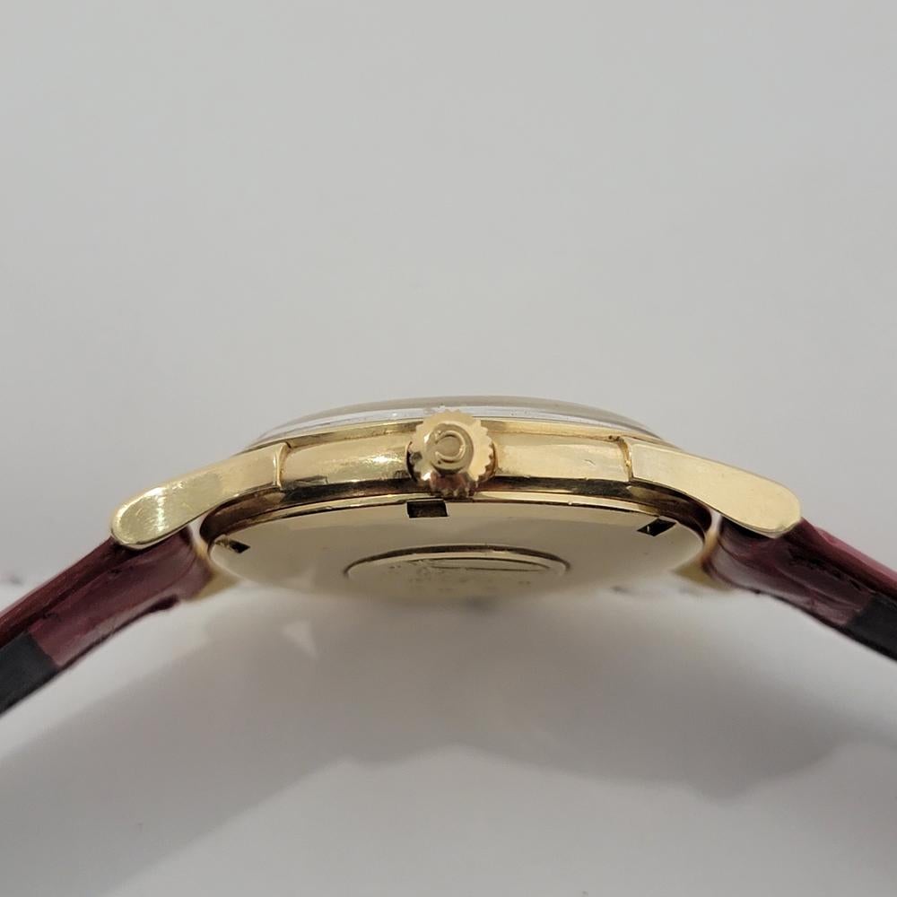 Mens Omega Constellation SC 61 35mm 18k Gold Automatic 1960s Swiss Vintage RA405 4