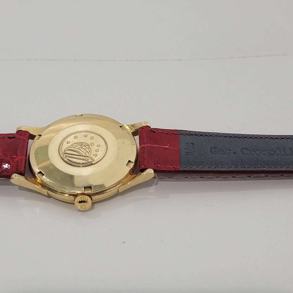 Mens Omega Constellation SC 61 35mm 18k Gold Automatic 1960s Swiss Vintage RA405 5