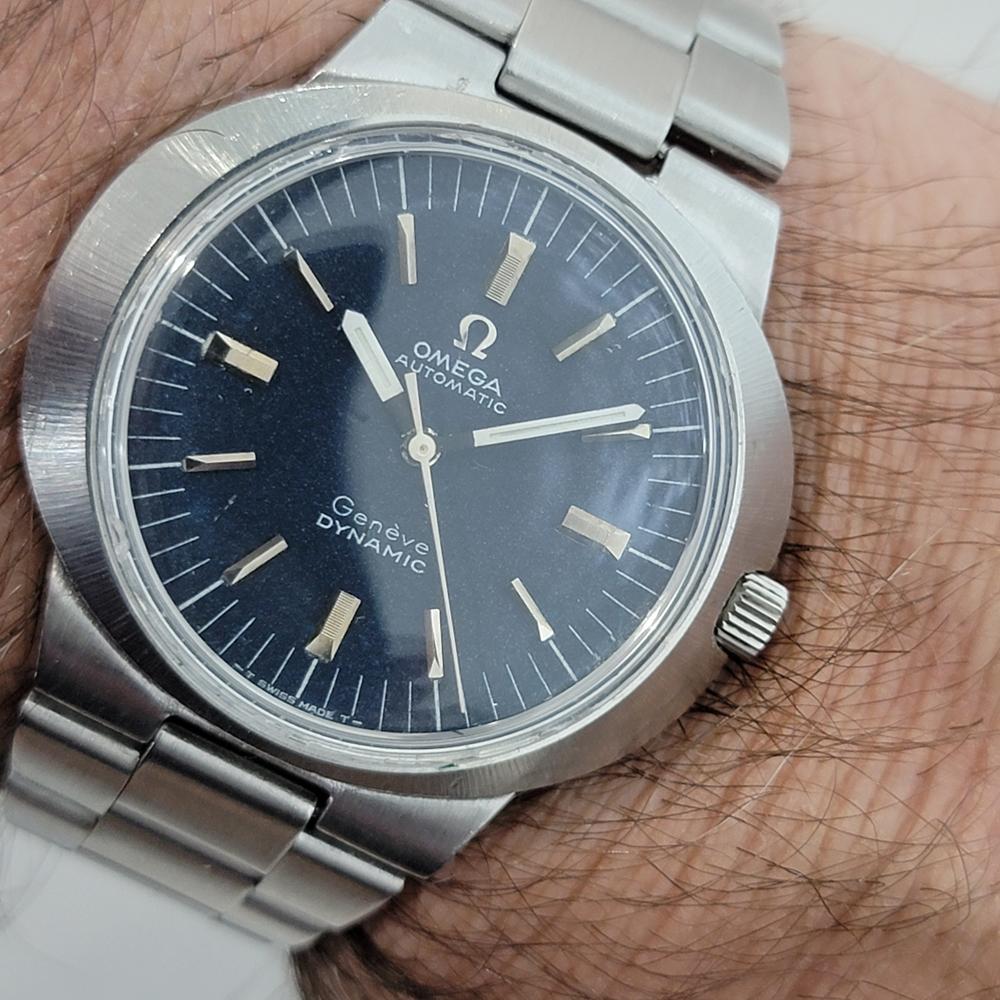 Mens Omega Geneve Dynamic 41mm Jumbo Automatic 1970s Rare All Original JM17 7